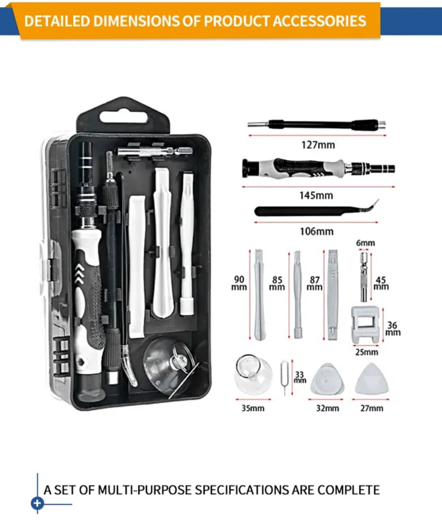 Kit de tournevis 115 EN 1 - Image 2